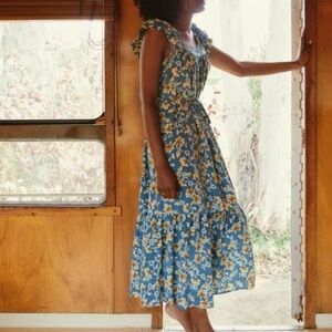 Christy Dawn Benny Dress floral rayon sundress M